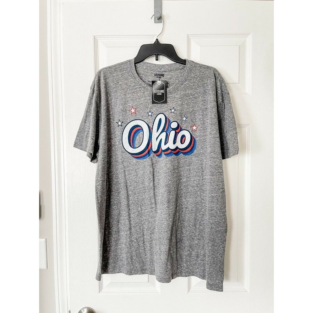 NWT Leisure Lounge Ohio Graphic Short Sleeve Tee